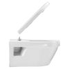 Pressalit Comfort D2 1084111-DK4999 toilet seat with cover black polygiene