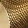 BrauerCarving 5-GG-140 thermostatic concealed rain shower 3-way diverter SET 44 gold brushed PVD