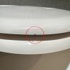 Sphinx Antibes S8H5F00R030 OL-222 toiletzitting met deksel pergamon (OUTLET)