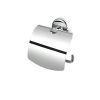 Geesa Hotel 915308-02 toiletrolhouder met klep chroom