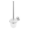 Geesa Hotel 915311-02 toiletborstel met houder (witte borstelkop) chroom