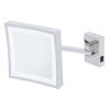 Geesa Mirror 911099 shaving mirror 2-armed 5x magnifying chrome