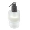 Geesa Nemox Brushed Metal Black - Opal Brushed Metal Black 91224712 zeepdispenser 200 ml zwart metaal geborsteld