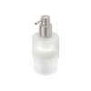 Geesa Opal Brushed Stainless Steel 91224715 zeepdispenser 200 ml RVS geborsteld