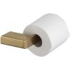 Geesa Shift Gold Brushed 919909-07-R toilet roll holder without flap (right) brushed gold