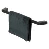 Geesa Shift Black 919907-06-60 handdoekrek mat zwart