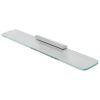 Geesa Shift Chrome 919901-02 planchet met transparant glas chroom