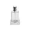Inda Divo A2012ZWM21 zeepdispenser gesatineerd glas mat wit