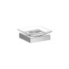 Inda Divo A15110WM03 zeephouder helder glas mat wit