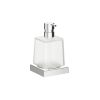 Inda Divo A15120WM21 zeepdispenser gesatineerd glas mat wit