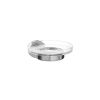 Inda Gealuna A10110NE03 zeephouder transparant helder glas/ mat zwart
