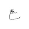 Inda Gealuna A1025BNE toiletrolhouder mat zwart