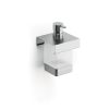 Inda Indissima A8812MNE21 zeepstrooimodule 100mm mat zwart/ gesatineerd glas