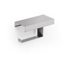 Inda Indissima A8826MNE rolmodule met deksel 200mm mat zwart