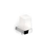 Inda Indissima A88670GB21 zeepdispenser met hendel geborsteld goud/ gesatineerd glas