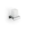 Inda Indissima A8867MNE04 Seifenspender mit Hebelmodul 100mm mattschwarz/ fumé Glas