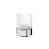 Inda Mito A20010NE21 vrijstaande bekerhouder gesatineerd glas/ mat zwart