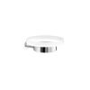 Inda Mito A20110NE21 soap holder satin glass/ matte black