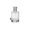 Inda Mito A2012BAC21 zeepdispenser gesatineerd glas/ geborsteld nikkel