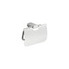 Inda Mito A20260AC toiletrolhouder met klep geborsteld nikkel