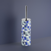 Inda MY Art Cubik AV014ACR02Y toiletborstelgarnituur chroom