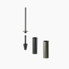 Inda MY MiniLove AV514BMB toiletborstelgarnituur wand geborsteld gun metal