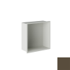 Inda MY Secret A80100BN recessed niche 305x305mm mat bruno