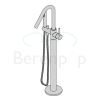 Clou Xo CL060400729 type 7 freestanding bath faucet with hand shower chrome