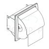 Franke Stratos STRX673E toiletrolhouder met deksel inbouw RVS