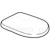 Keramag Mango 573800068 toiletzitting met deksel pergamon