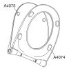 Pressalit Sway Uni 970001-D05999 toilet seat with lid black