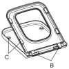 Villeroy en Boch Venticello 8M22S101 toiletzitting met deksel wit
