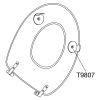 Pressalit Ergosit R29000-D92999 toilet seat without cover white
