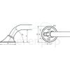 Handicare (Linido) LI2611020111 wandbeugel Ergogrip 200mm staal gecoat antraciet