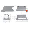 Decor Walther Corner 0561634 CO TPH4 toiletrolhouder geborsteld nikkel