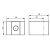 HSK Shower & Co! 1000309 showerset 3.09 rechthoekig (badmengkraan + badset) chroom
