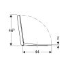 Geberit 300 Basic S8H51109000G toiletzitting met deksel wit