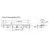 Easy Drain Compact 30 TAF Wall EDCOMTAFW180030 shower channel 180cm side spout