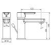 HSK Dusche & Co! 1180031 Waschbeckenarmatur Softcube chrom