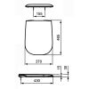 Ideal Standard Softmood T661401 toiletzitting met deksel wit *niet meer leverbaar*