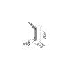 Geesa Craft 911545-02 handdoekhaak groot chroom