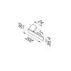 Geesa Shift Black 919909-06-R toiletrolhouder zonder klep (rechts) mat zwart