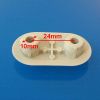 Pressalit A4001000 Puffer für Sitz oval weiß