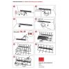 ACO ShowerDrain C 408759 douchegoot met muurflens 88,5cm zijuitloop