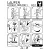 Laufen Lb3 - Palomba 8942260000001 fastening for toilet seat