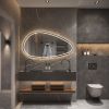 Phantom Mirrors Serie 010 010.160.80 organic LED Spiegel, 160x80 cm mit direkter und indirekter LED rundum