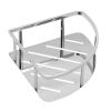 Pressalit Choice Q10420 corner basket 22x22cm glossy steel