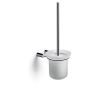Pressalit Choice Q10800 toiletborstelgarnituur voor wandmontage glanzend staal