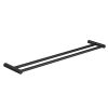 Pressalit Choice Q40550 dubbele handdoekhouder 60cm mat zwart