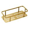 Pressalit Choice Q70410 wall basket 30cm brushed brass